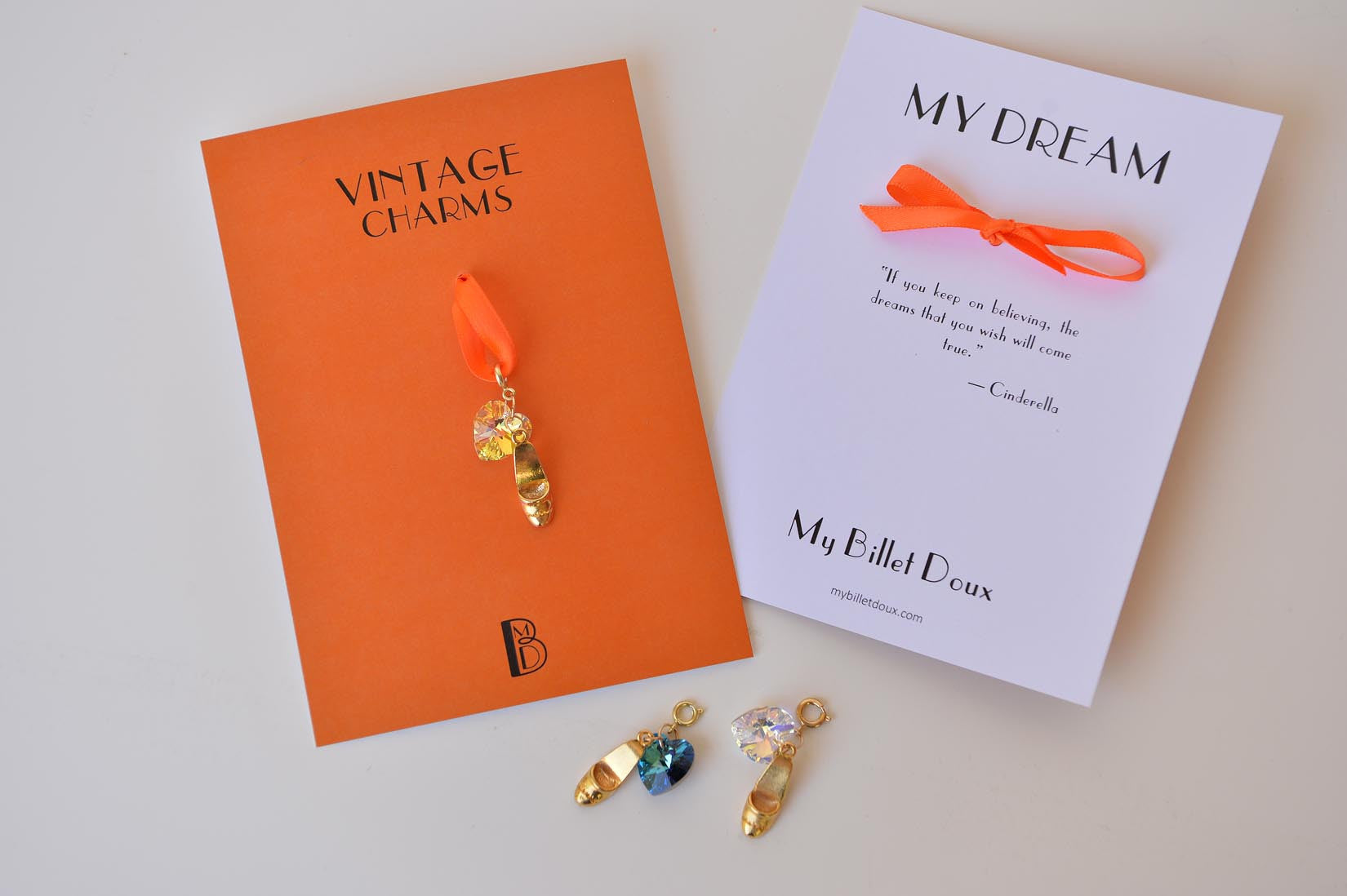 Slipper charm - MyBilletDoux.com