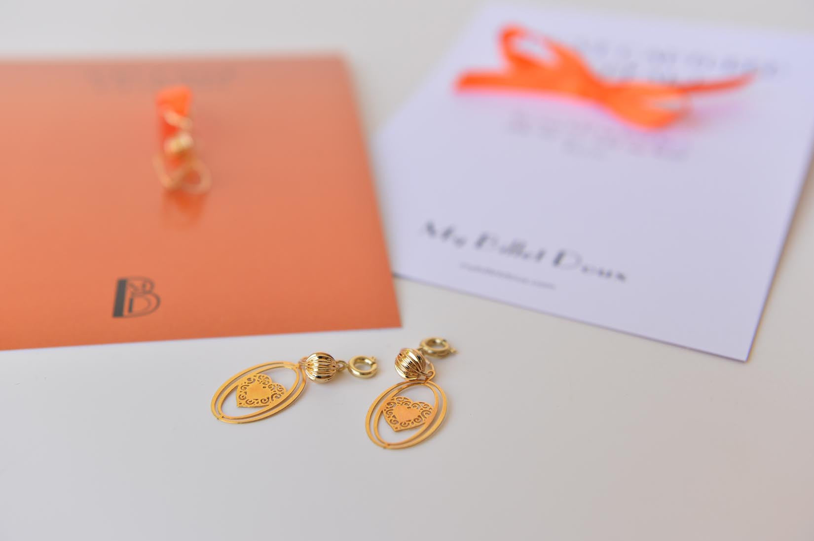 Love heart charm - MyBilletDoux.com