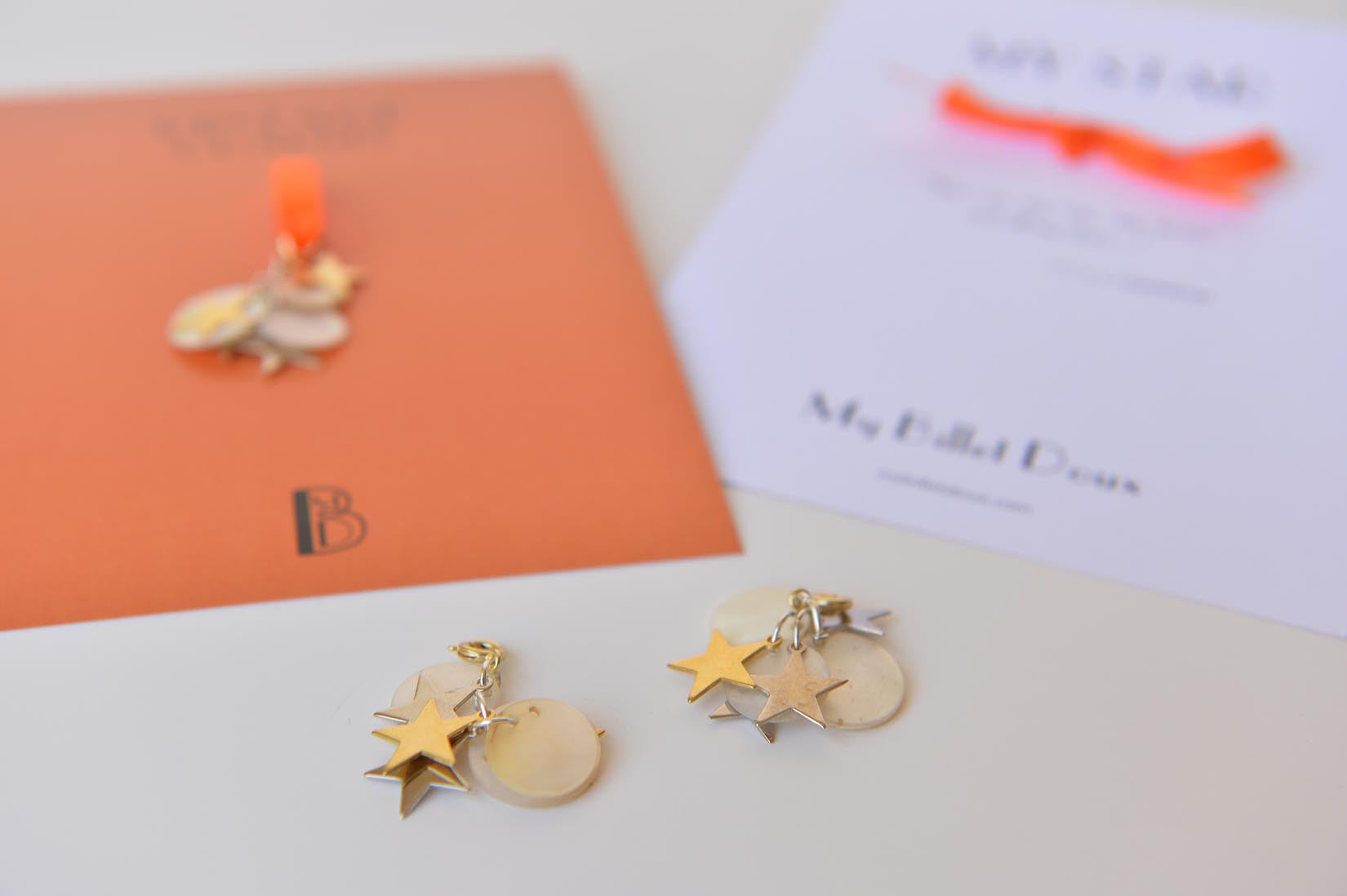 Moon and stars charms - MyBilletDoux.com