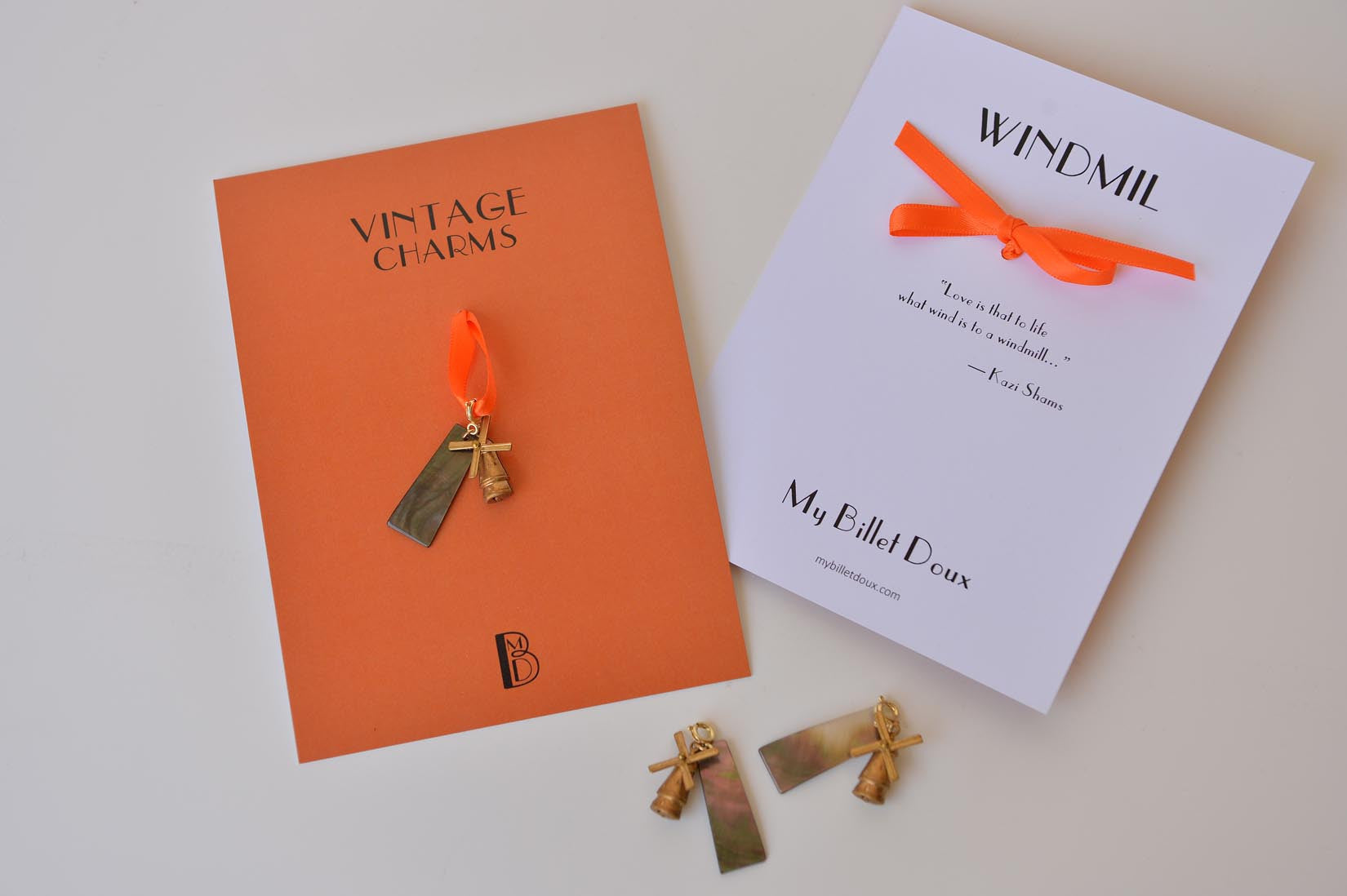 Windmill charm - MyBilletDoux.com