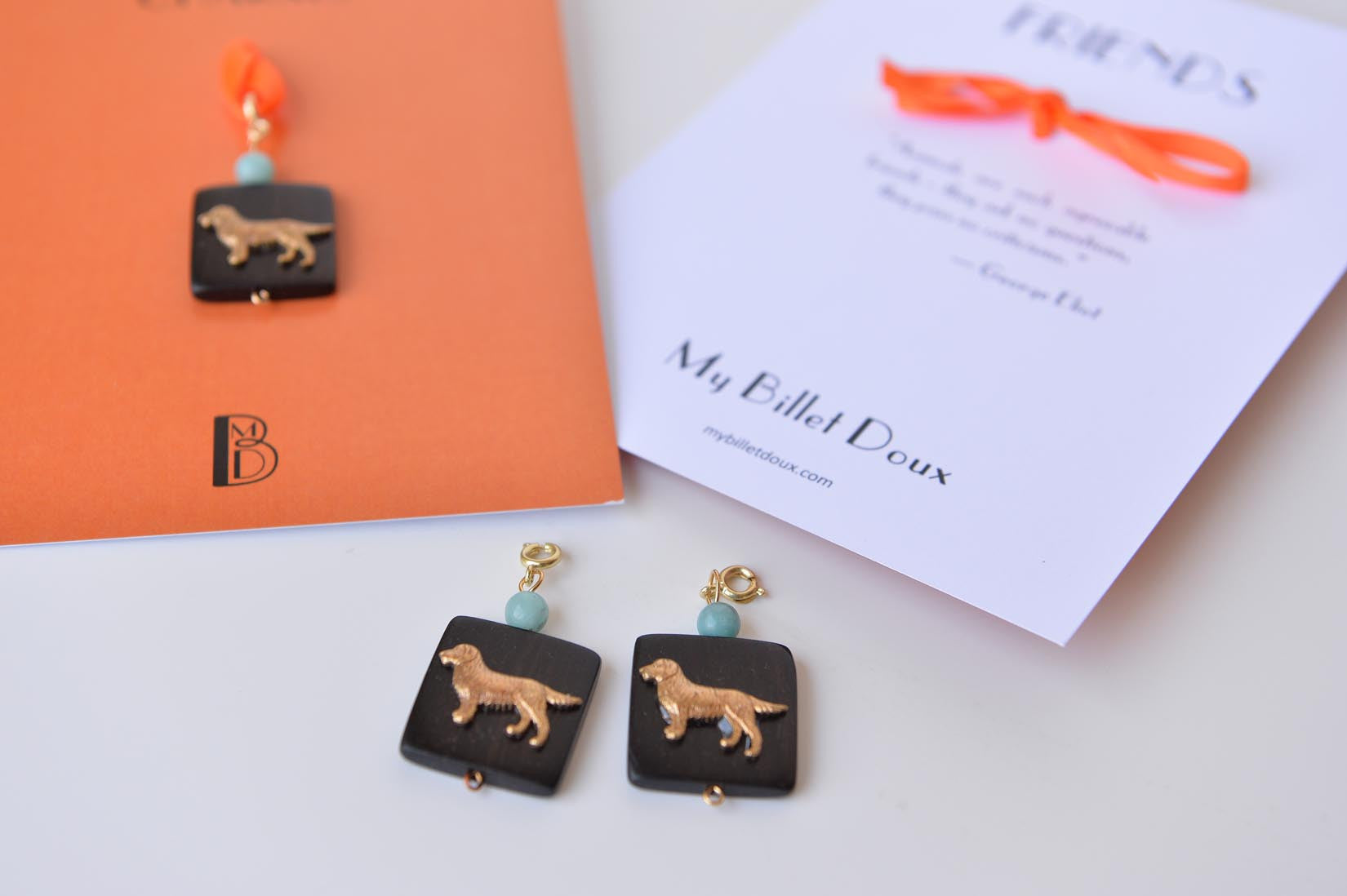 Dog charm - MyBilletDoux.com