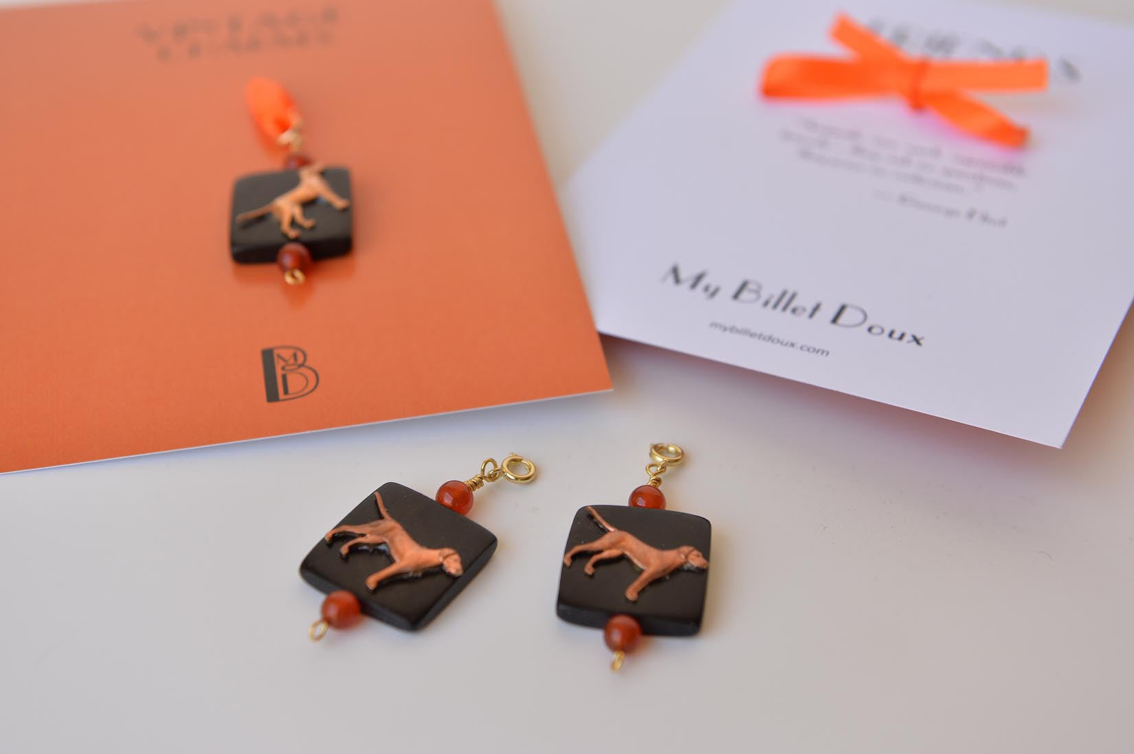 Dog charm - MyBilletDoux.com