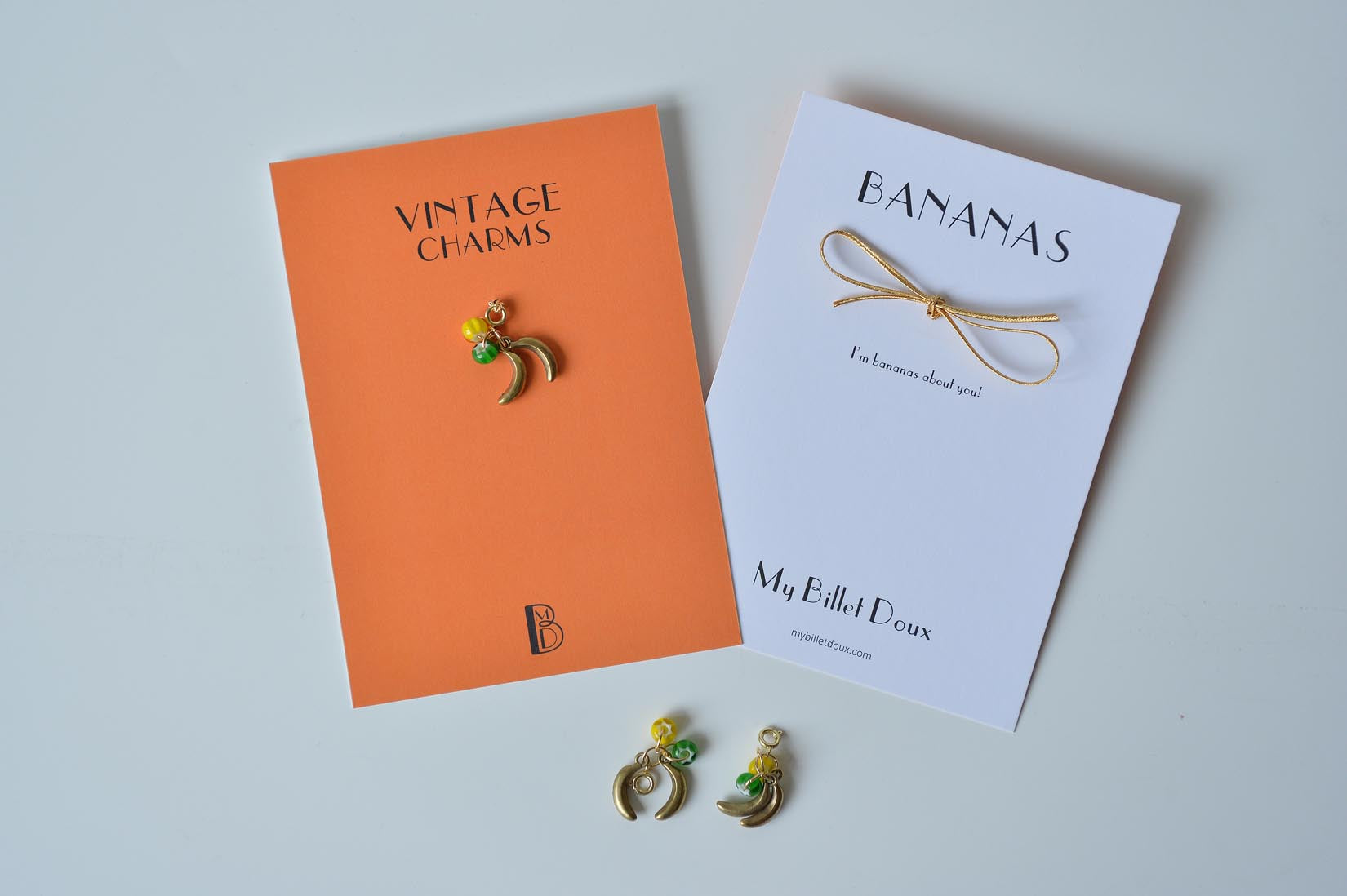 Bananas charm - MyBilletDoux.com