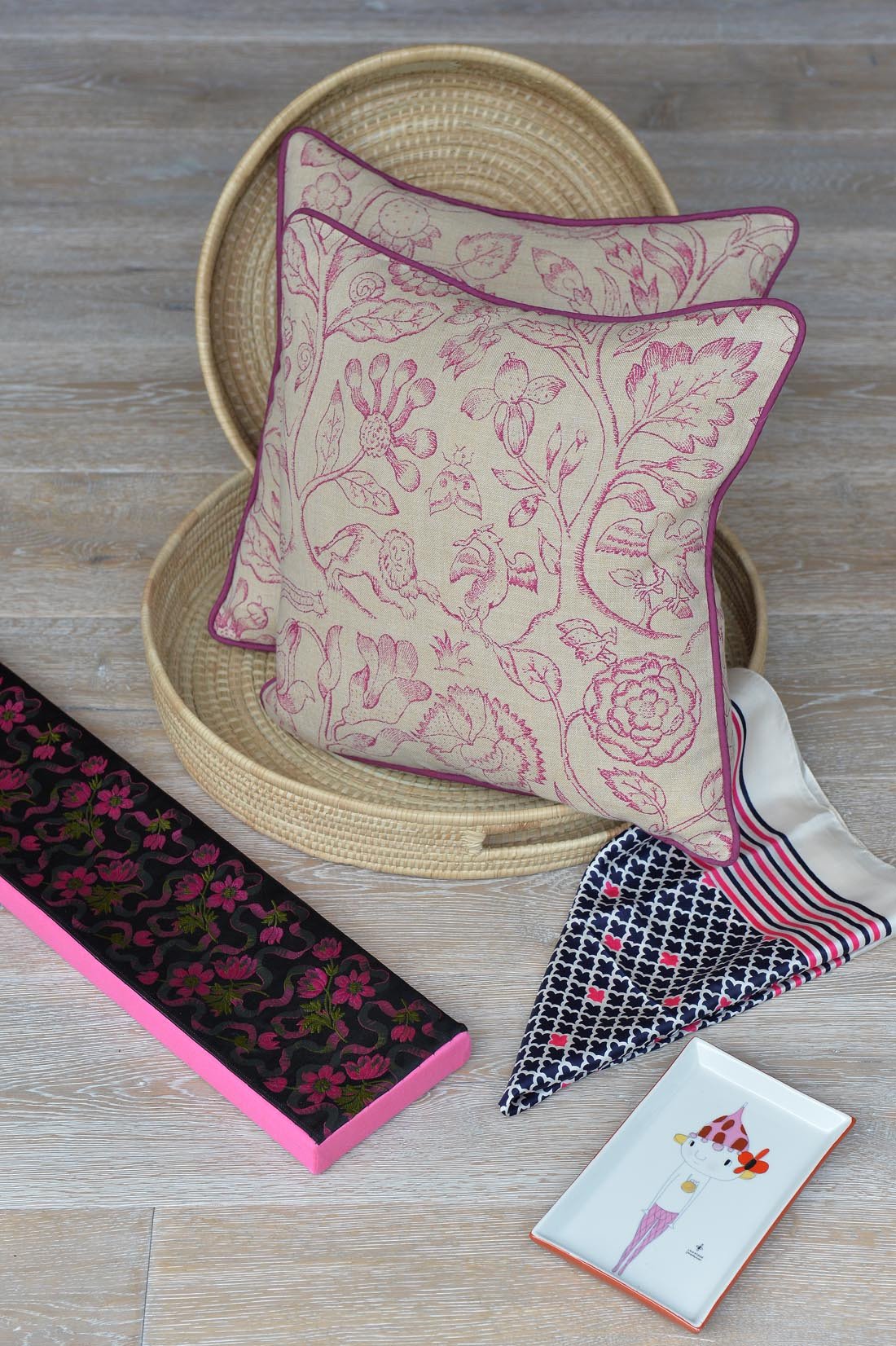 Luxury extra wide floral ribbon - MyBilletDoux.com